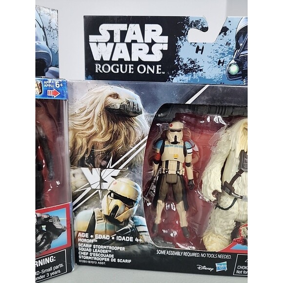 STAR WARS ROGUE ONE Commando Pao Death Trooper Scarif Trooper Chef Descouade Lot - Picture 4 of 7